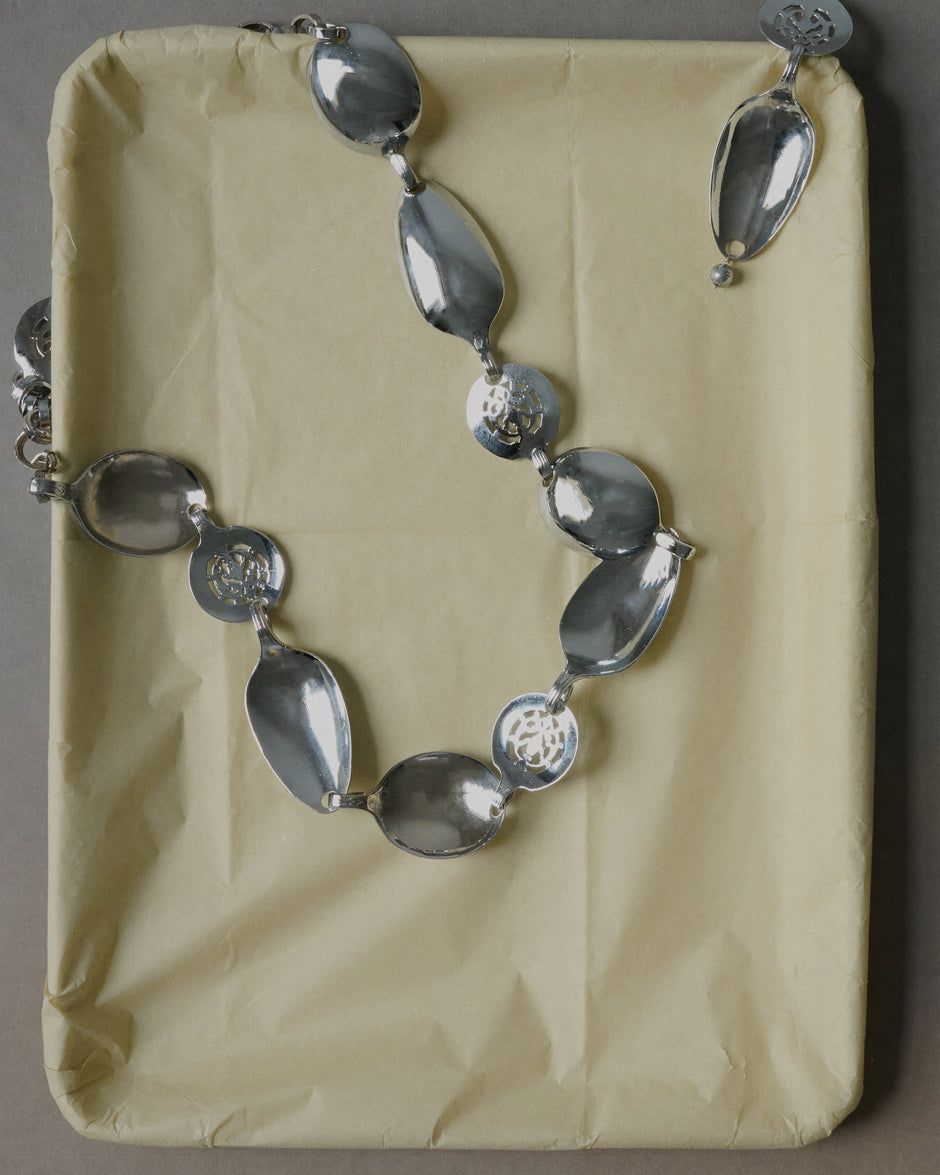 Silver Spoon Chain Belt - Tiny