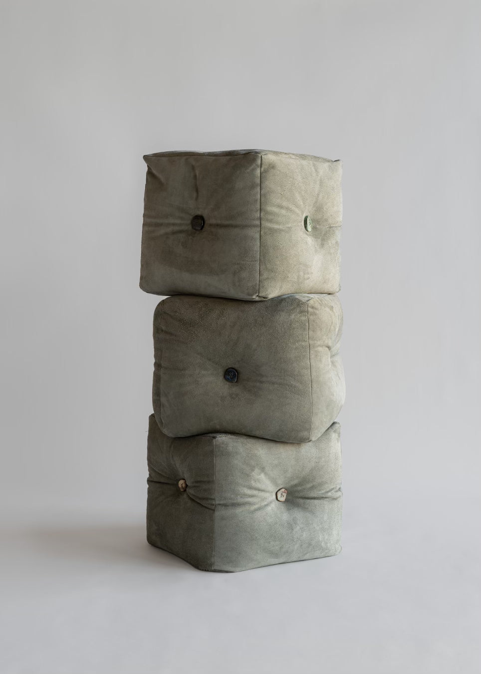 POUFS - Leather Poufs