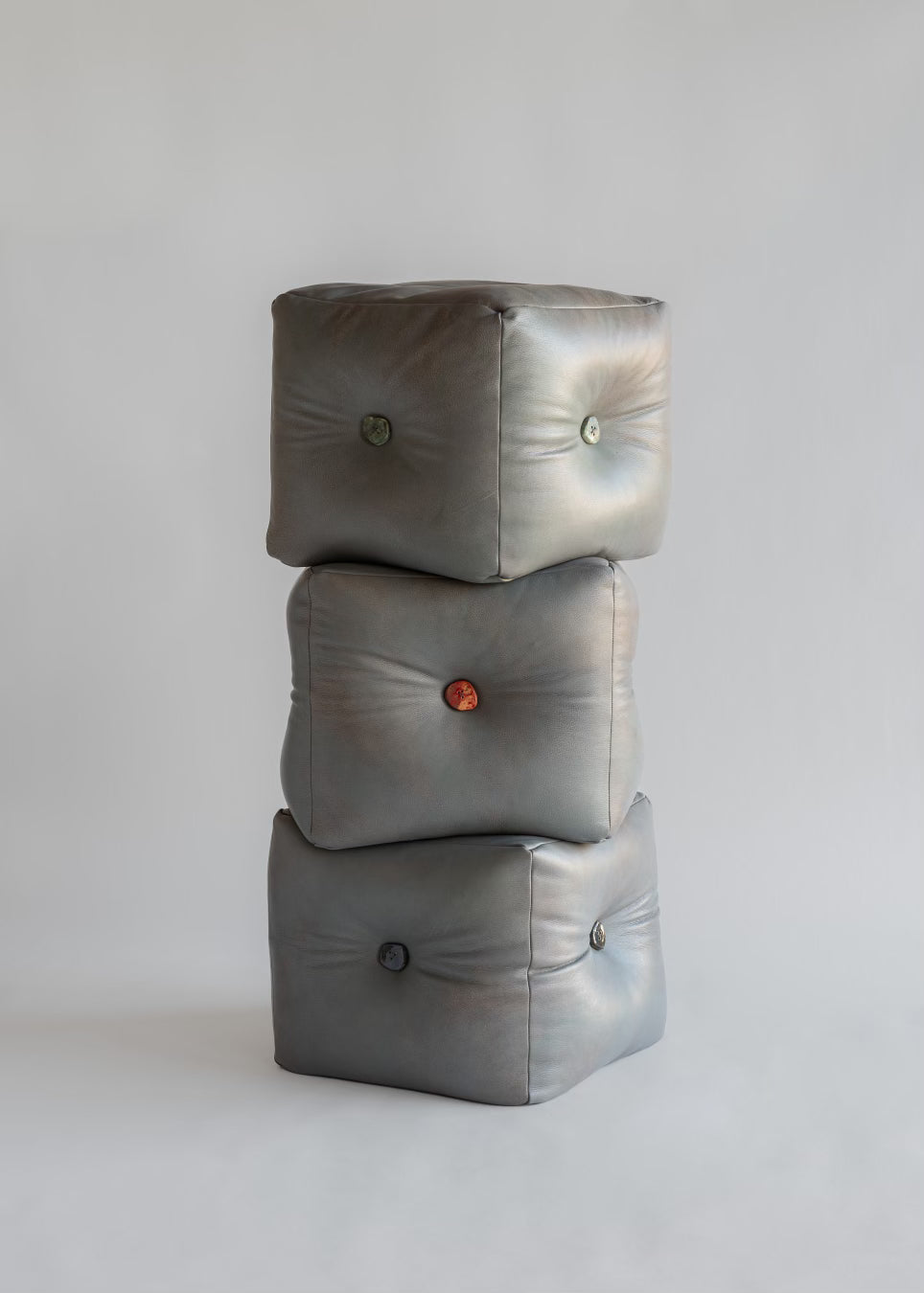 POUFS - Leather Poufs