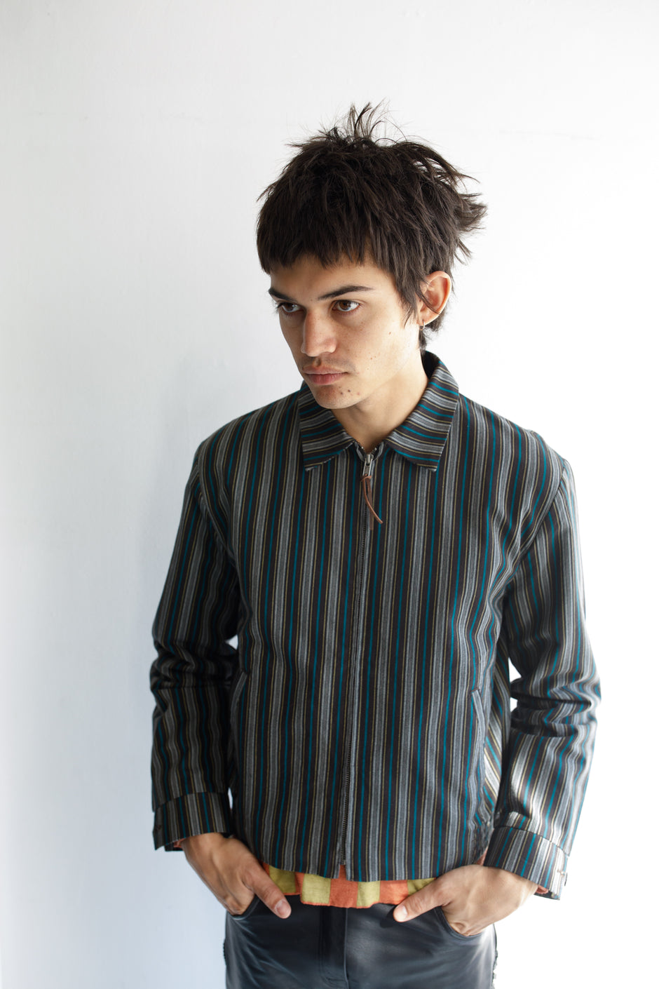 Vandyke Stripe Jacquard Jacket