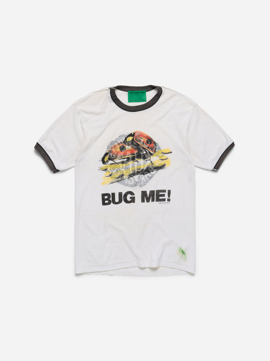 BUG ME! - White/Grey Ringer_Doc Willys_ S(F3)