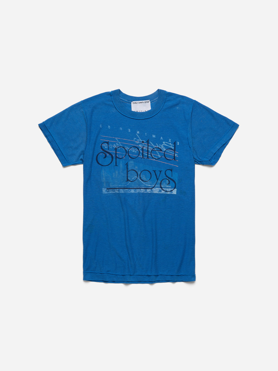 SPOILED BOYS - Blue Tee_SF_S (ee)