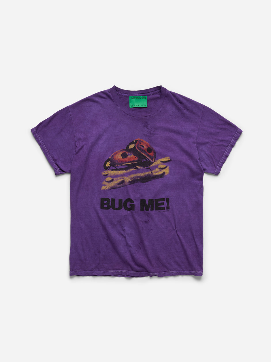 BUG ME! - PURPLE TEE_M (d)