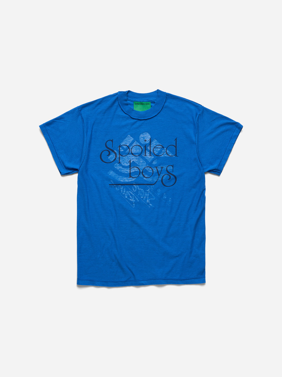 SPOILED BOYS - BLUE TEE_RUN_M (n)