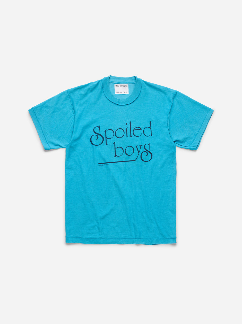 SPOILED BOYS - BLUE TEE_MUSIC_M (o)