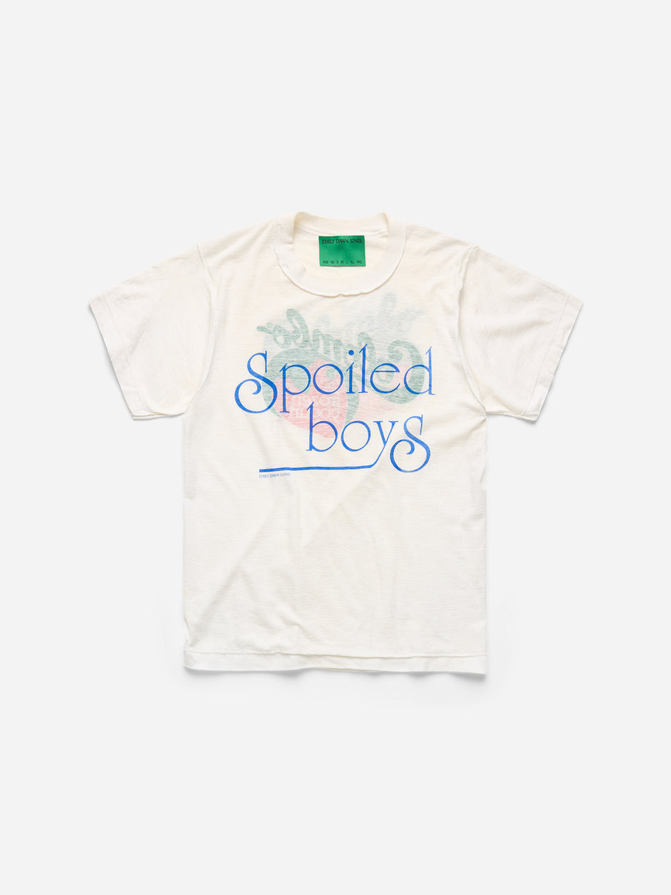 SPOILED BOYS - WHITE TEE_FROYO_S (t)