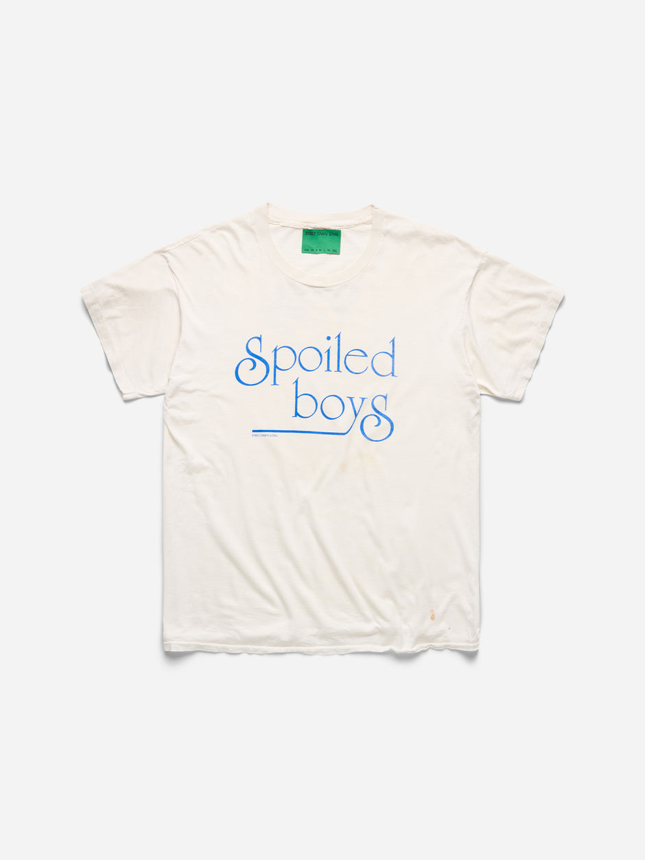 SPOILED BOYS - WHITE TEE_S (c)
