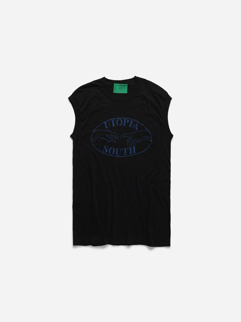 UTOPIA SOUTH - Black Tank_S/M (y)