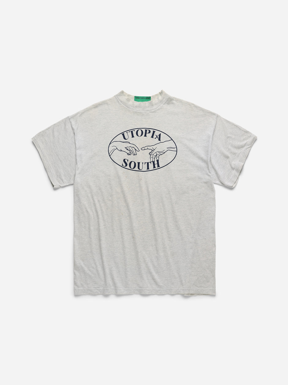UTOPIA SOUTH - Grey Tee_XL (n)