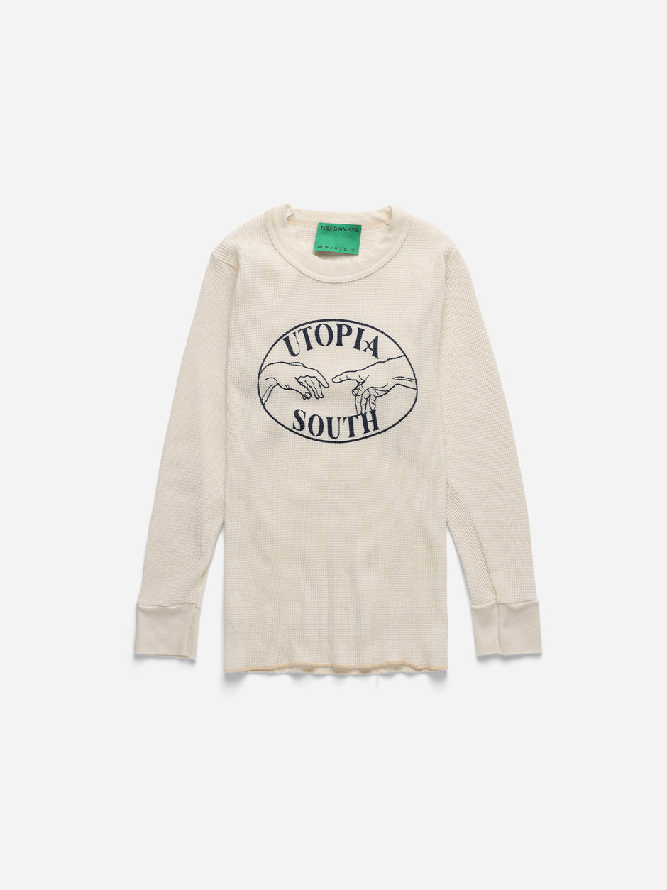 UTOPIA SOUTH - White Waffle Thermal_XXS/XS (c)