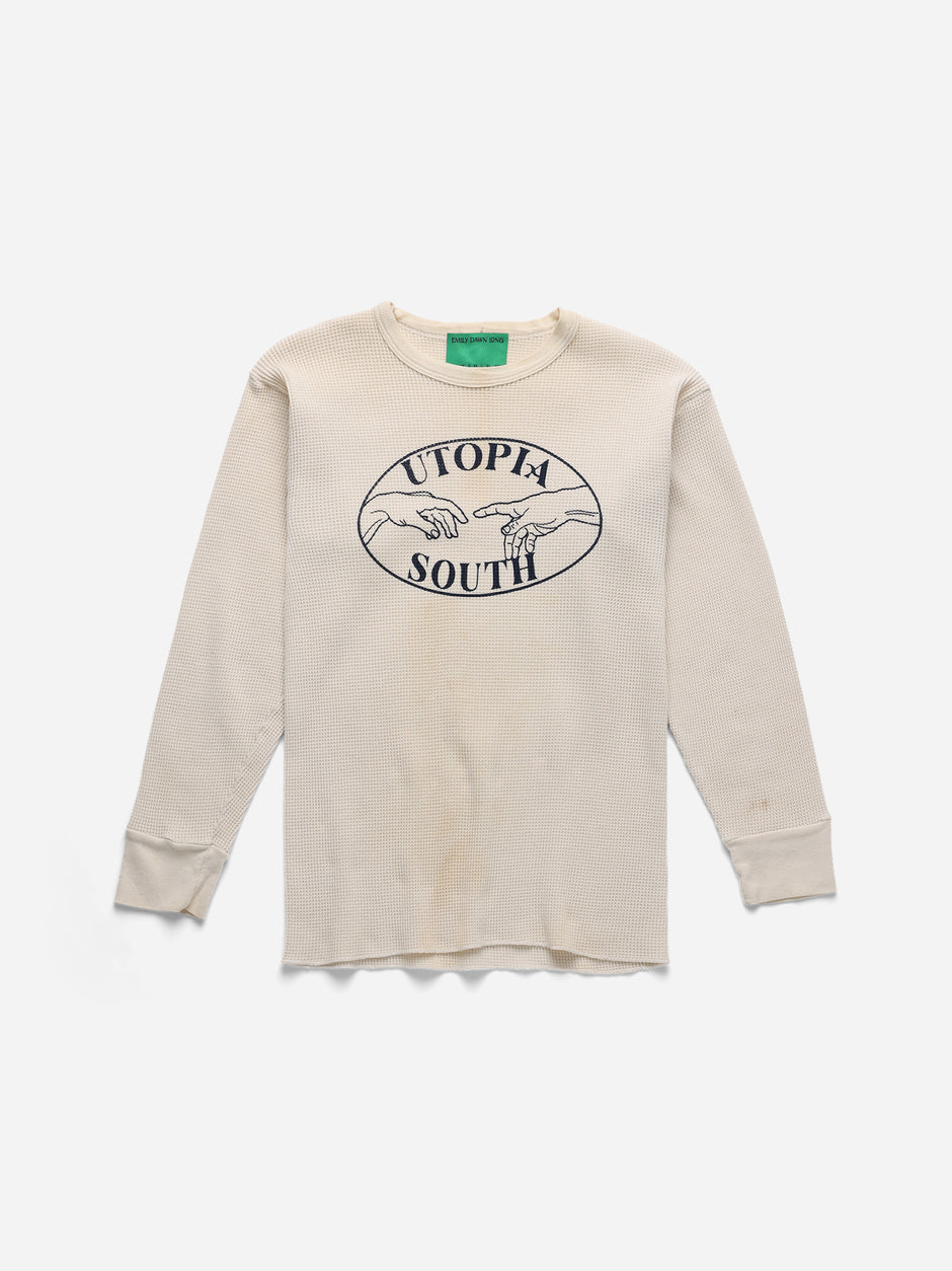 UTOPIA SOUTH - White Waffle Thermal_M (t)