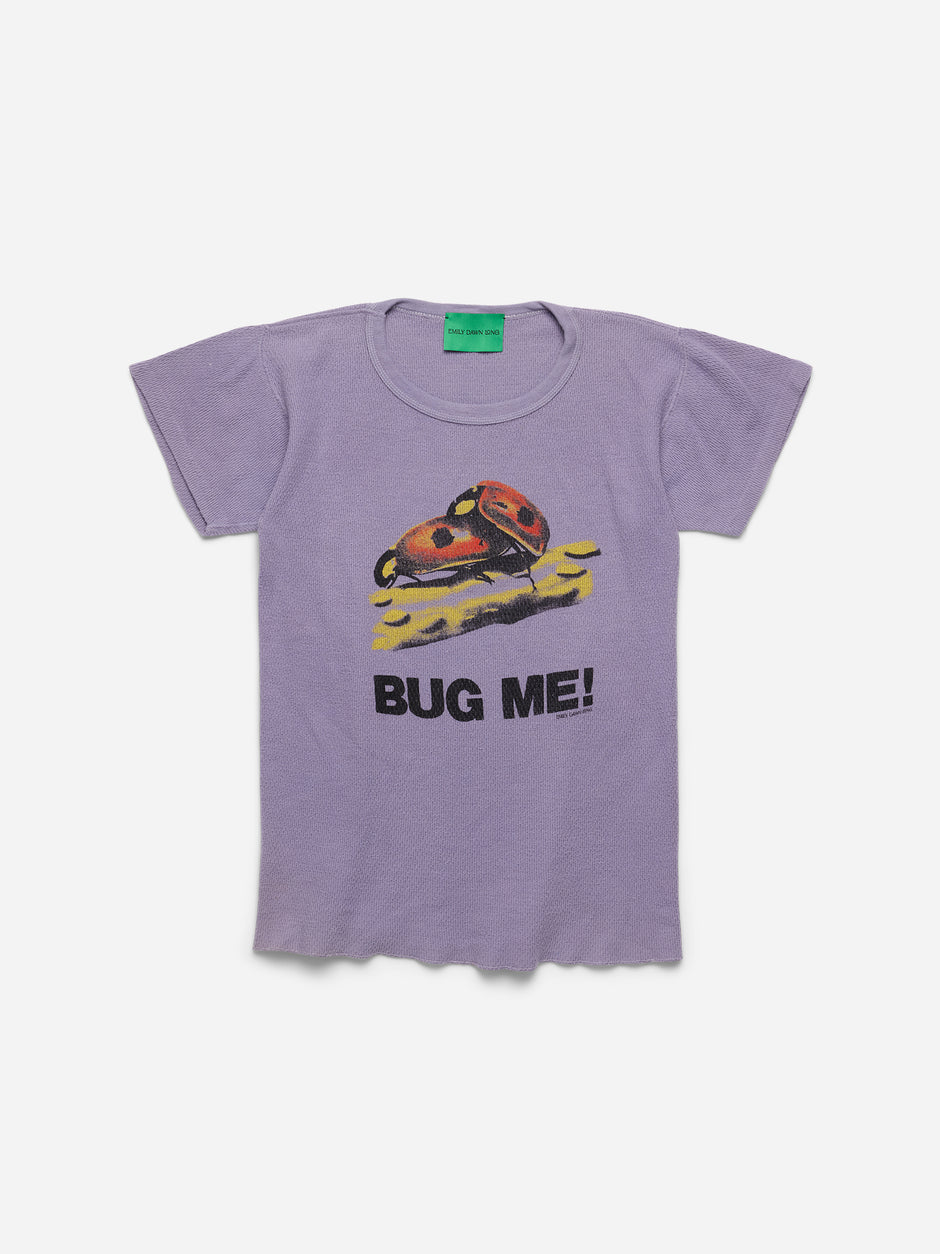BUG ME! - Purple Waffle Tee_M (v)