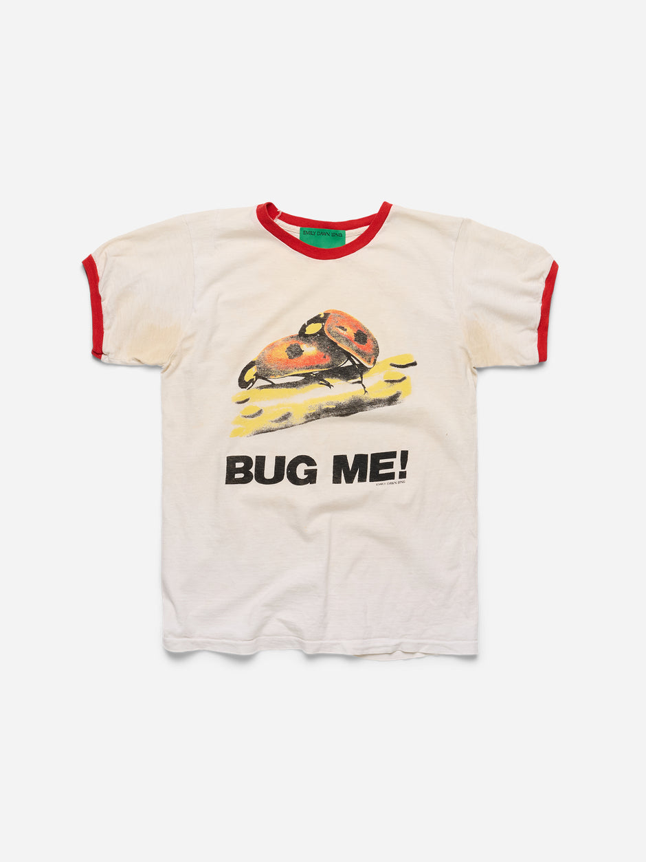BUG ME! - White Red Ringer_S/M (a)