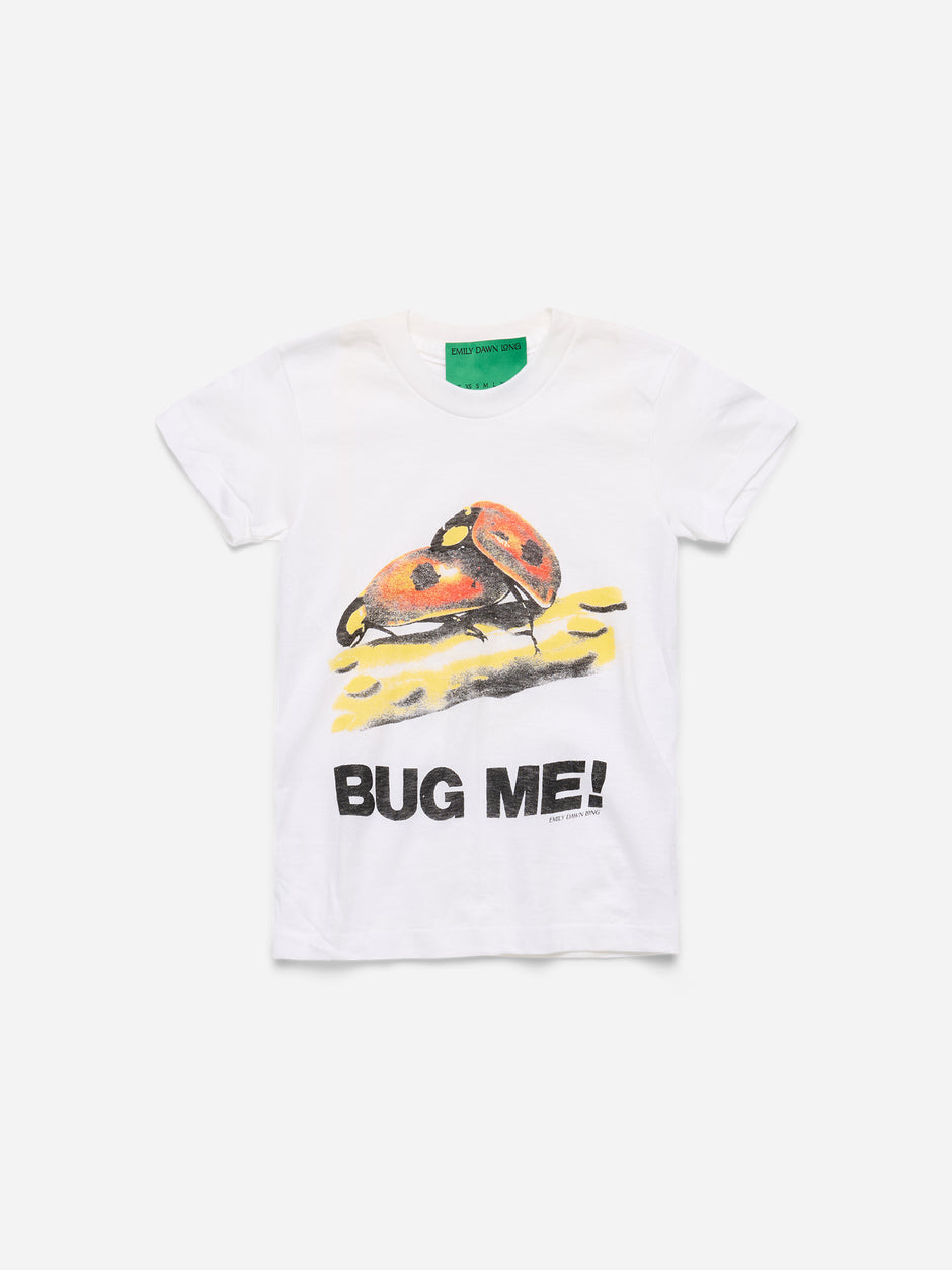 BUG ME! - White Baby Tee_XXS (c)