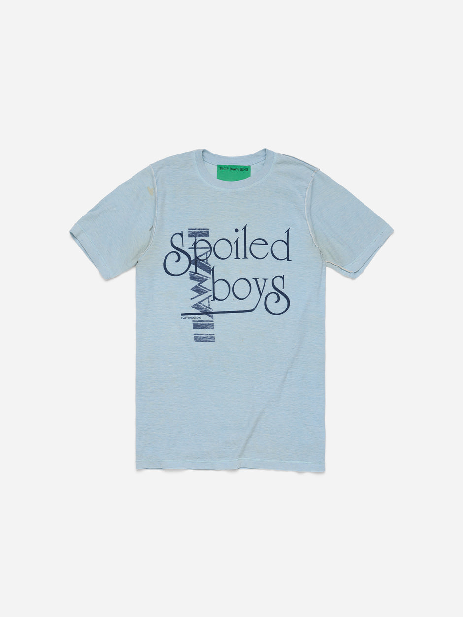 SPOILED BOYS - Baby Blue Hawaii Tee_XS/S (g)