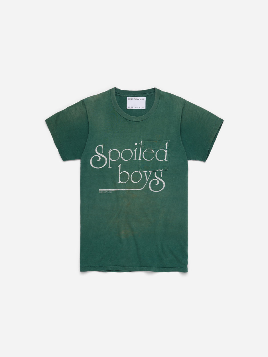SPOILED BOYS - Forest Green Tee_S (j)