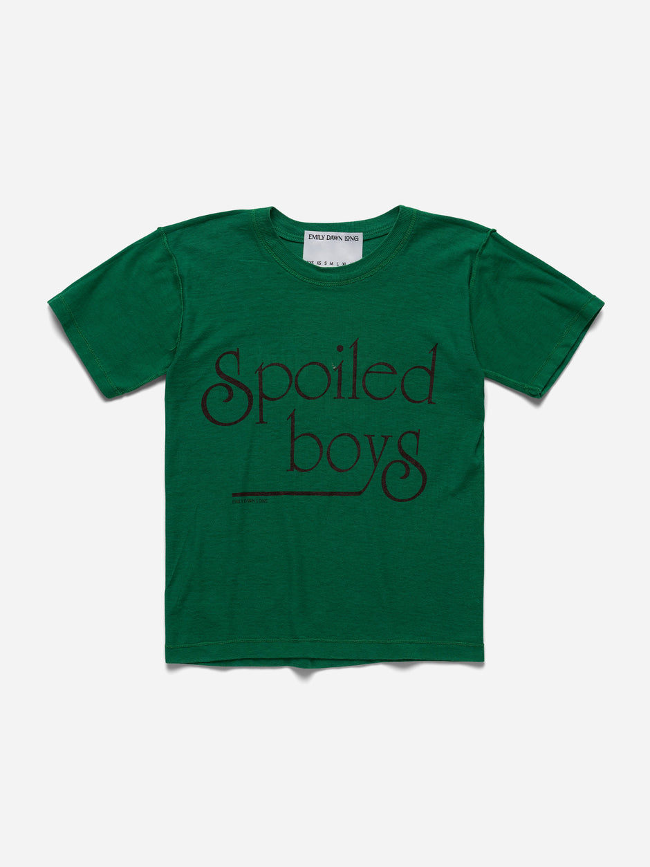 SPOILED BOYS - Green Tee_3_XXS (a)