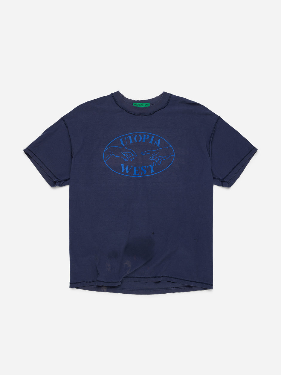 UTOPIA WEST - Navy Tee_Car_M/L (a)