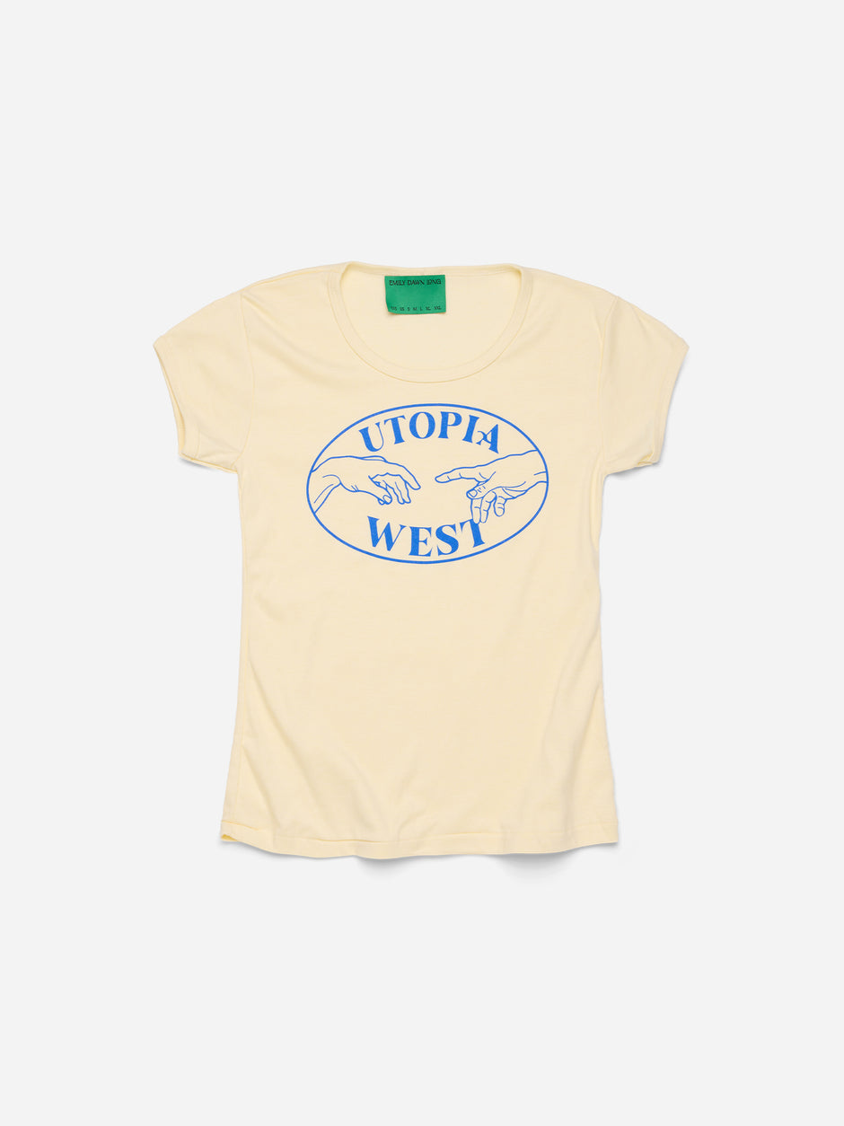 UTOPIA WEST - Butter Tee_S/M (h)