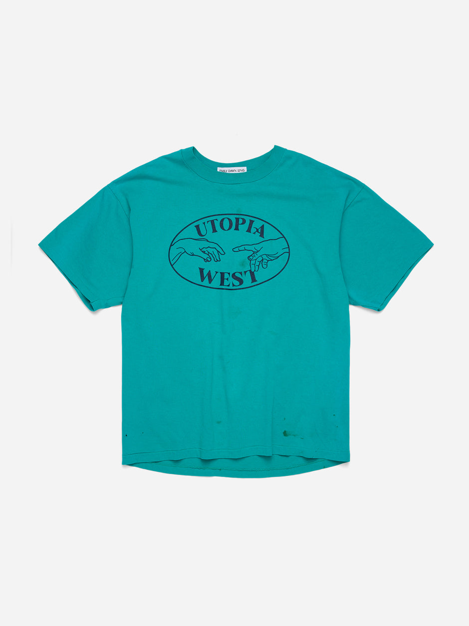 UTOPIA WEST - Teal Tee_XL (c)