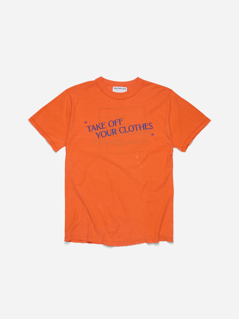 “TAKE OFF YOUR CLOTHES” LIMITED EDITION KNICKS IN 5 _ (4) LARGE