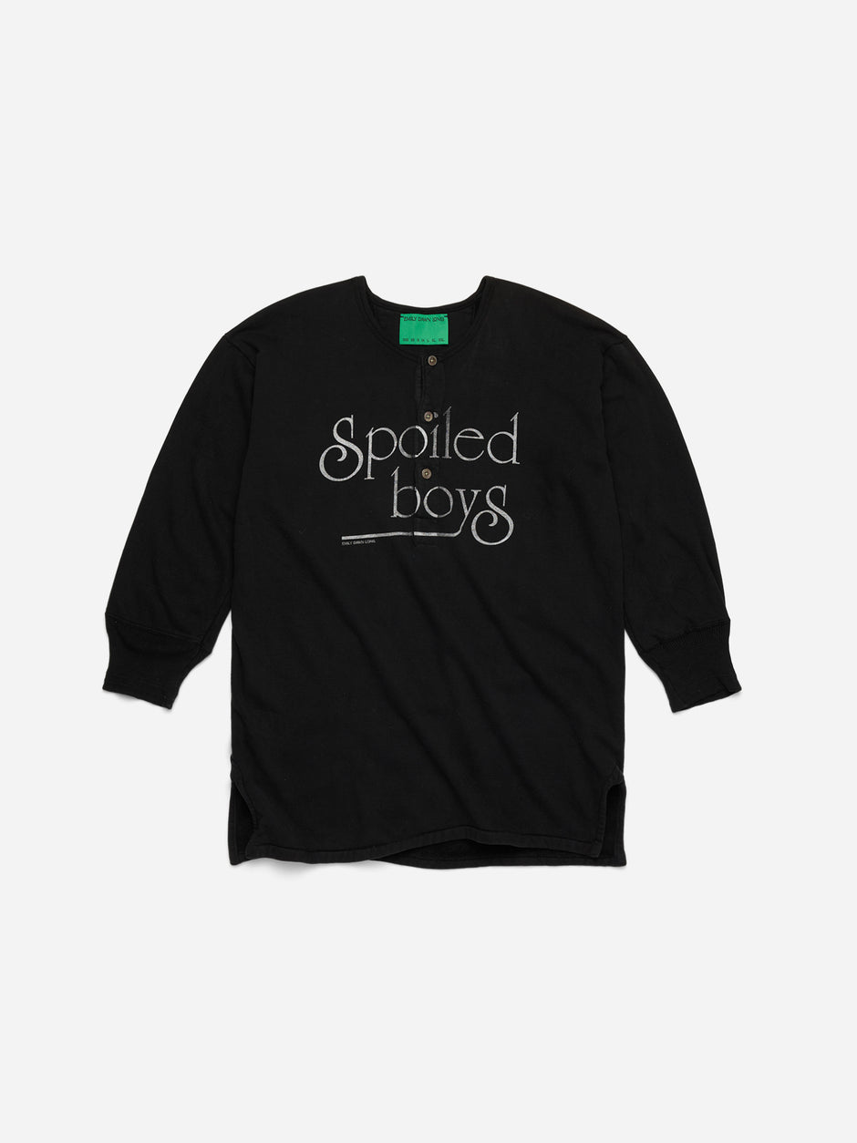 SPOILED BOYS BLACK_ HENLEY