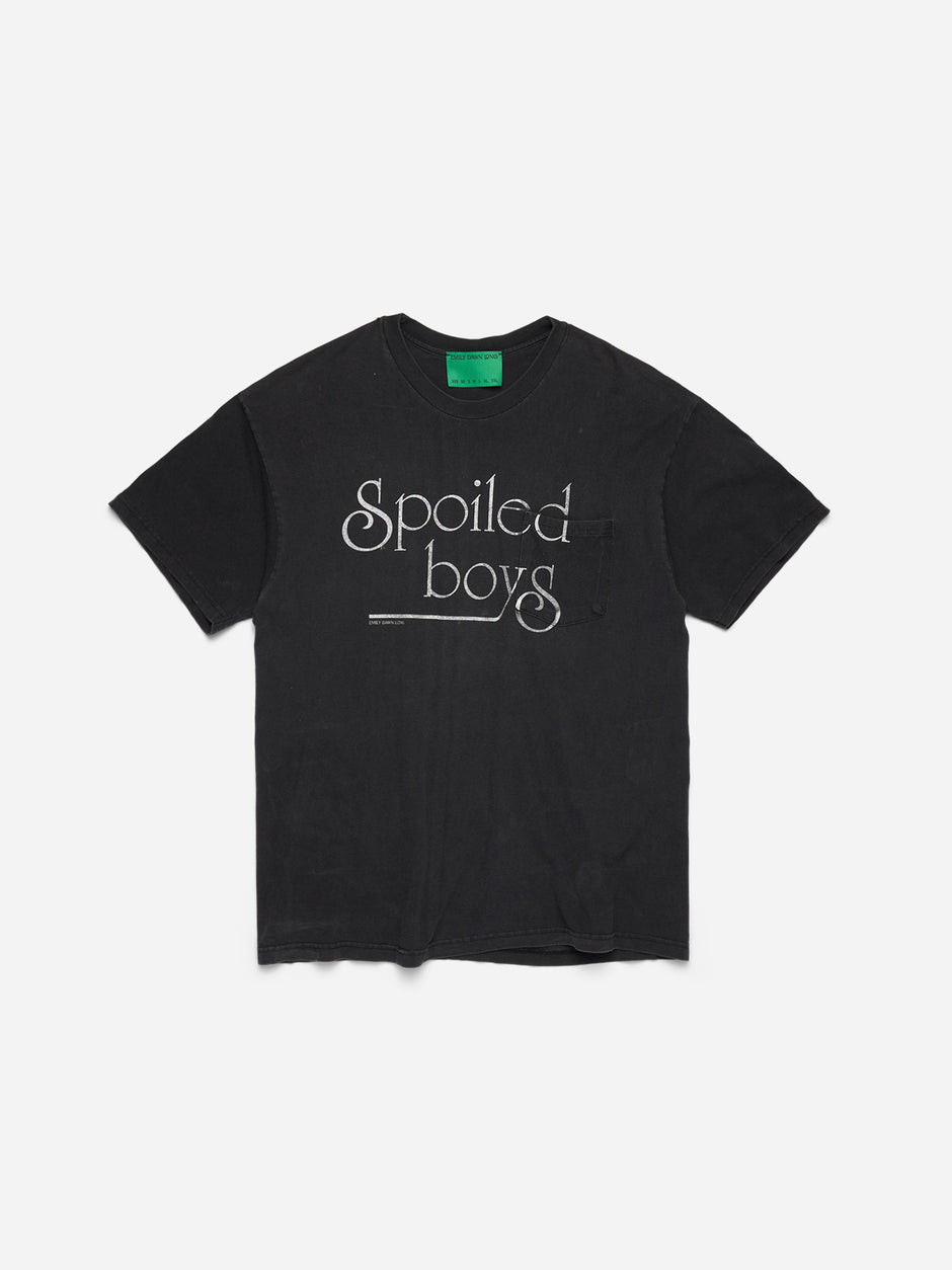 SPOILED BOYS WASHED BLACK_