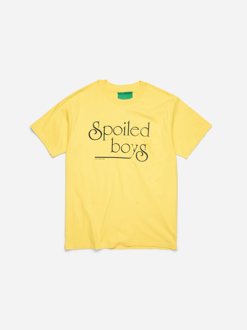 SPOILED BOYS YELLOW_