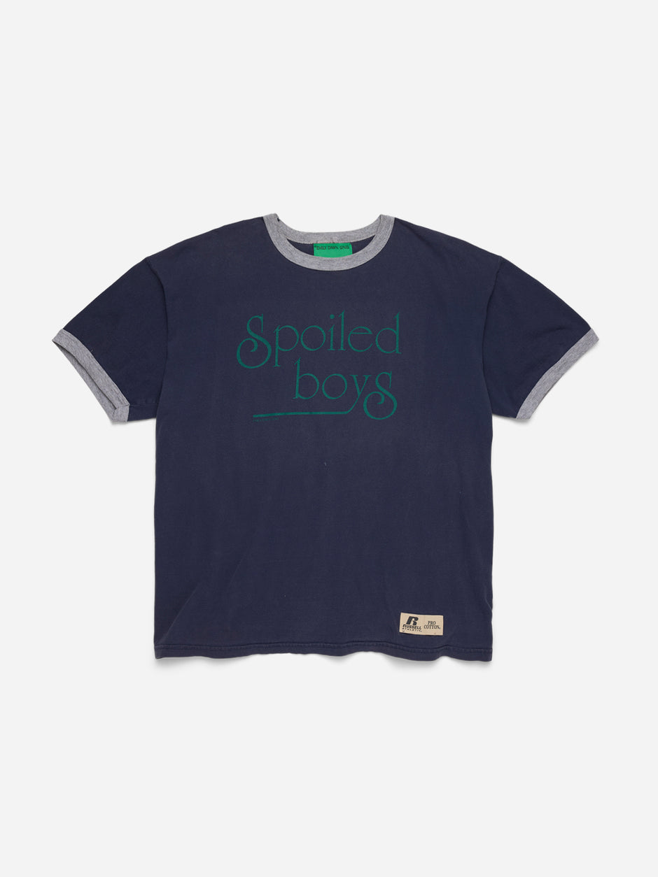 SPOILED BOYS NAVY GREY_ RINGER