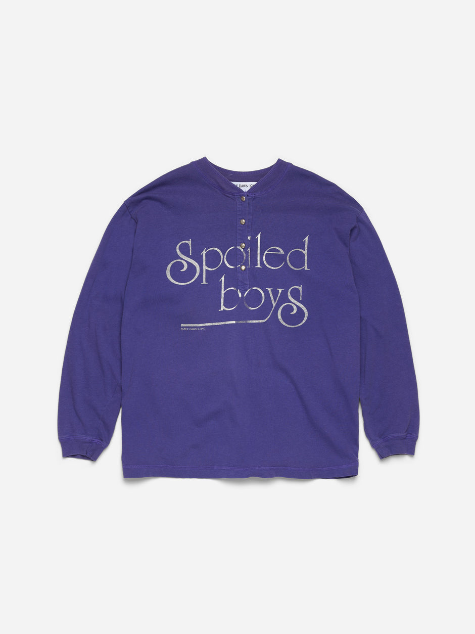 SPOILED BOYS PURPLE_HENLEY_S