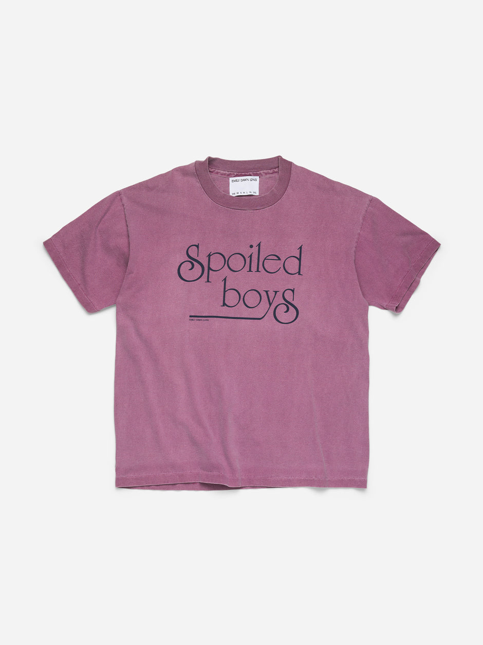 SPOILED BOYS FADED RED_L/XL