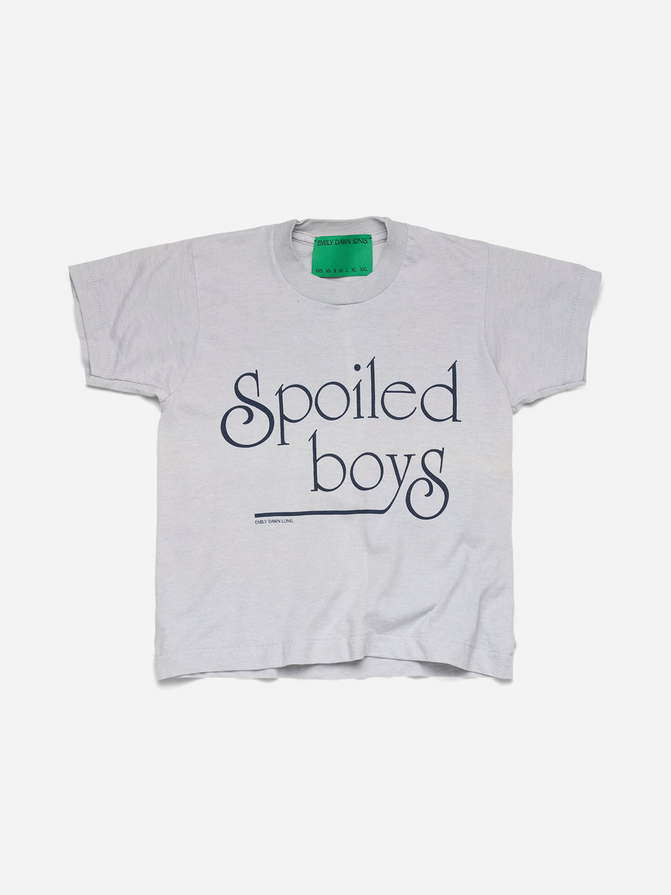 SPOILED BOYS GRY BBY TEE_XXS