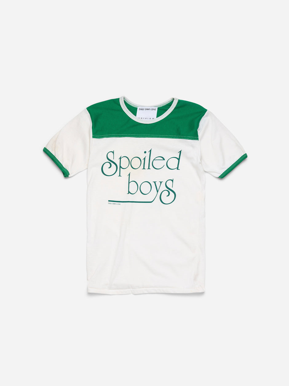 SPOILED BOYS GREEN WHITE_RNGR_S