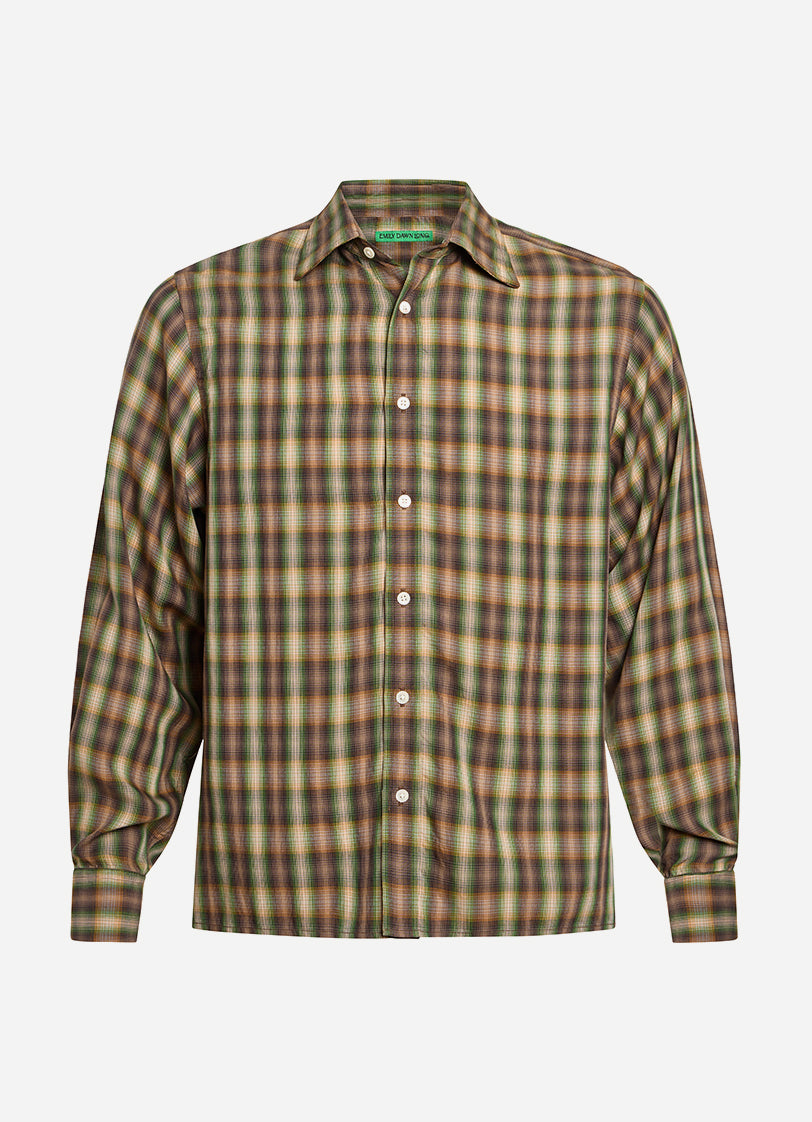 Jeff's Shirt - 005 Green Plaid