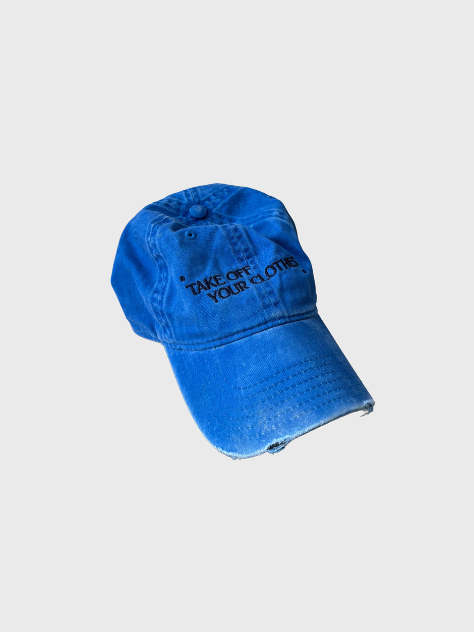 “TAKE OFF YOUR CLOTHES” HAT  - Summer Colors