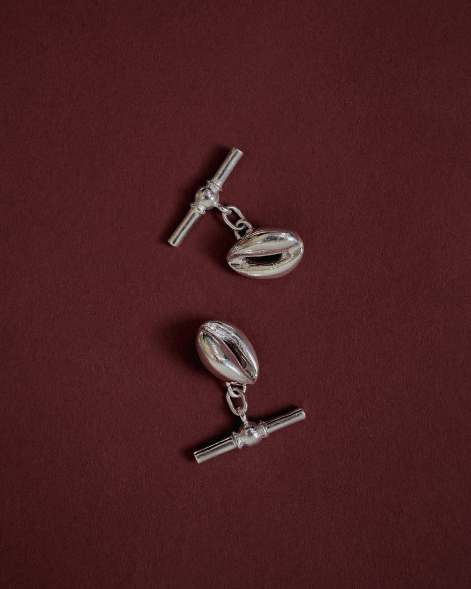 Cowrie Shell Cufflink