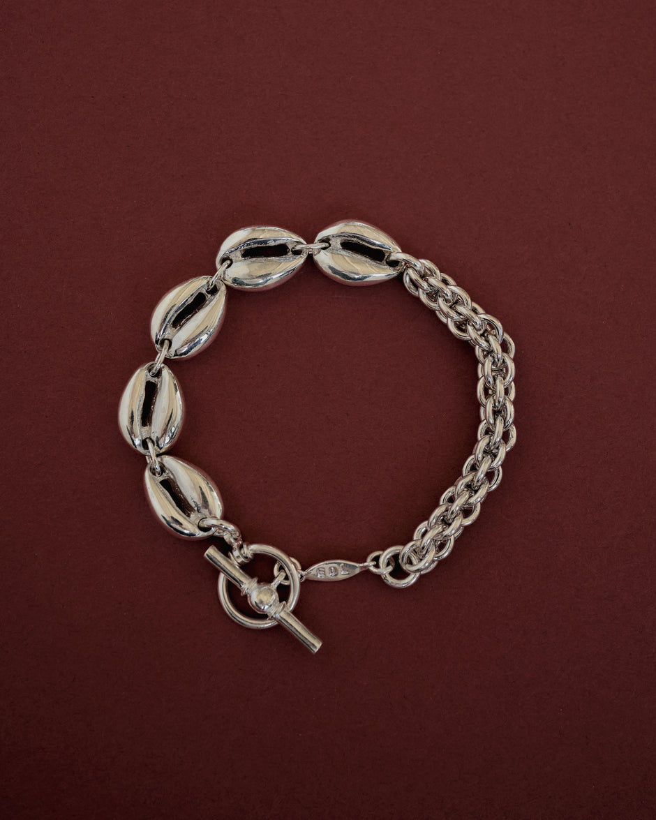 Cowrie 5 Shell Bracelet