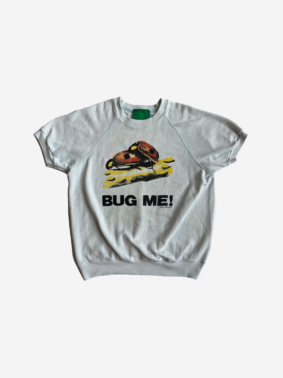 BUG ME - Vintage Tee Mint Short Sleeve Crew_L