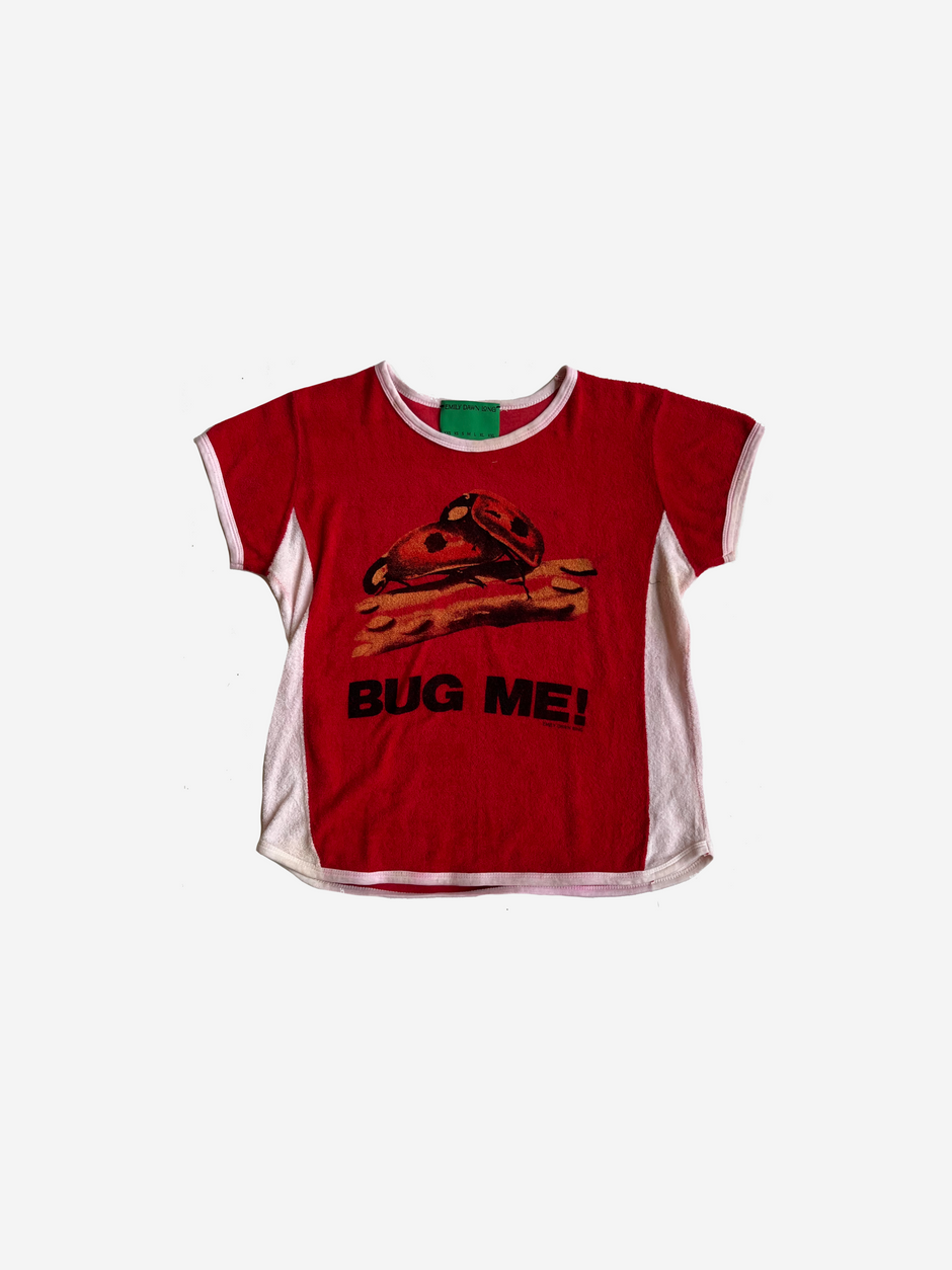 BUG ME - Vintage Tee Red Terry Cloth_S/M