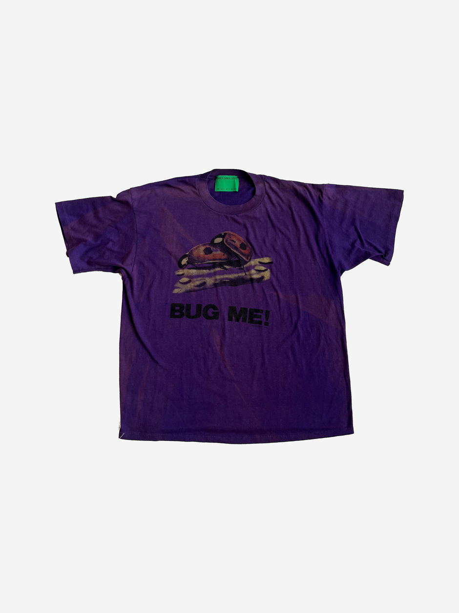 BUG ME - Vintage Tee Sun Bleached Purple_XL