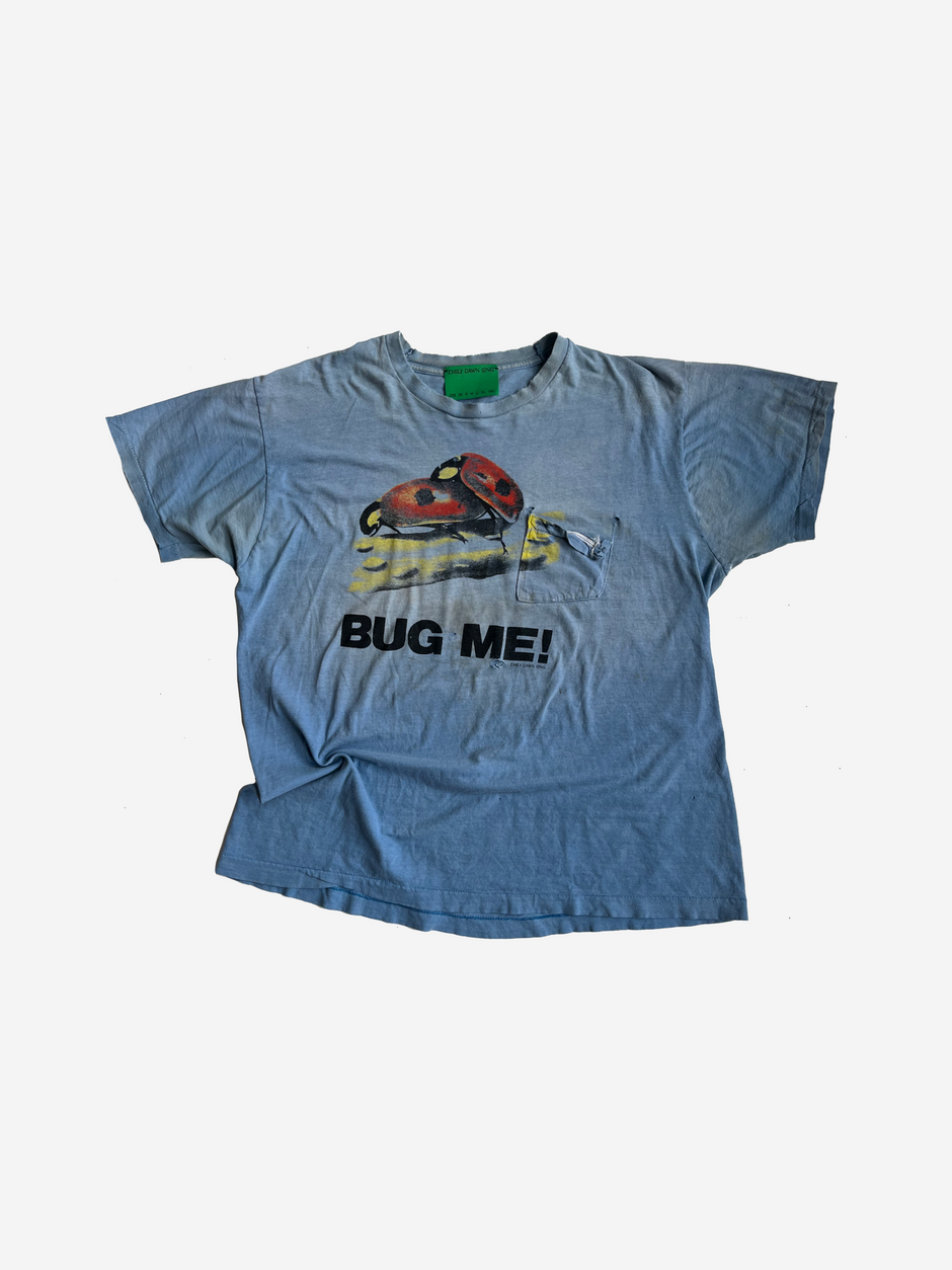 BUG ME - Vintage Tee Baby Blue Pocket_XL
