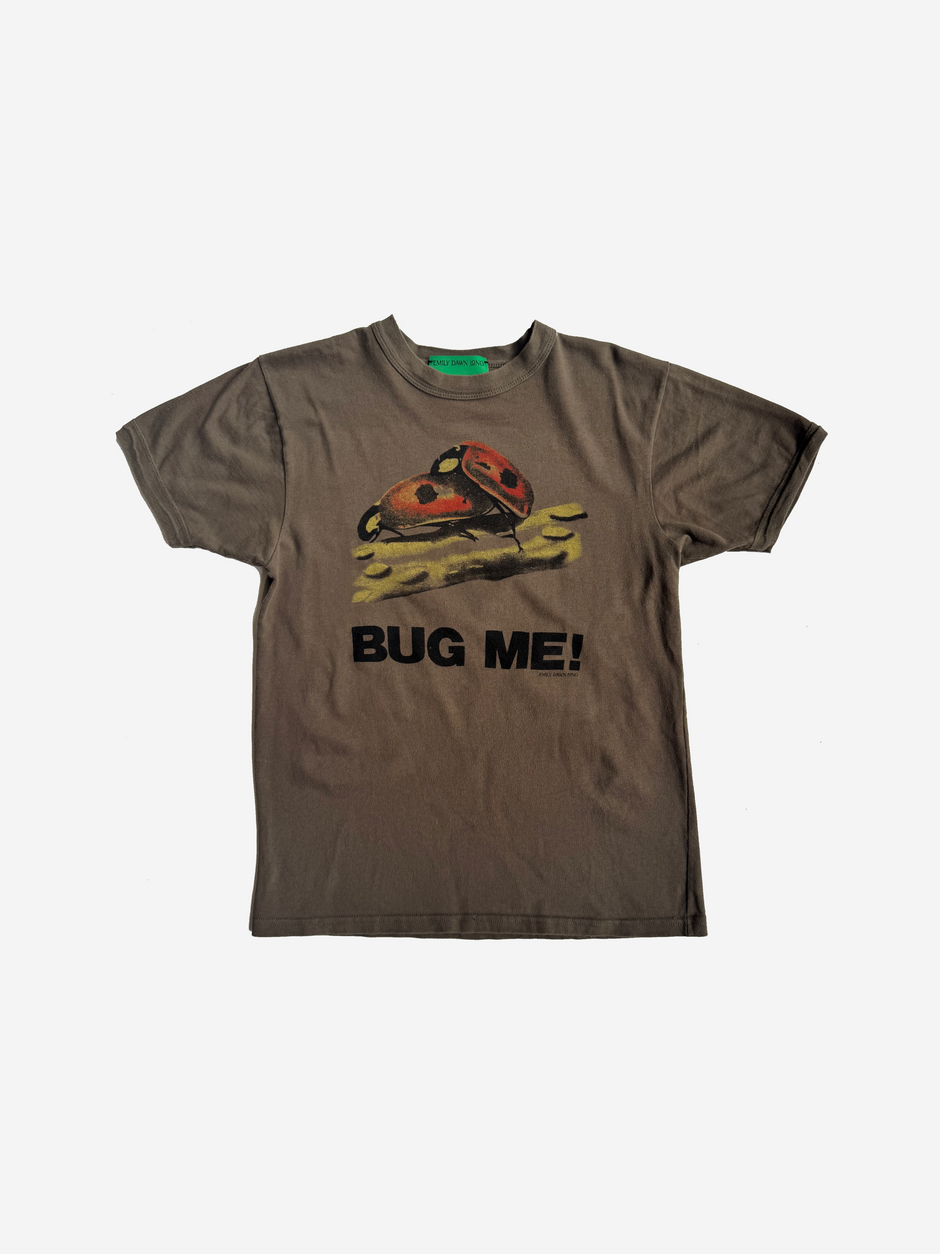BUG ME - Vintage Tee Brownish Green_S/M