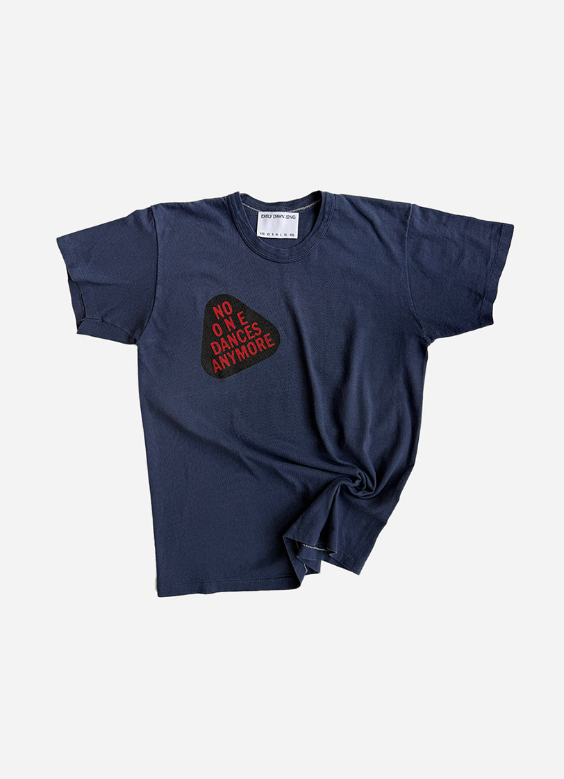 NO ONE DANCES ANYMORE - BLUE1_Vintage tee