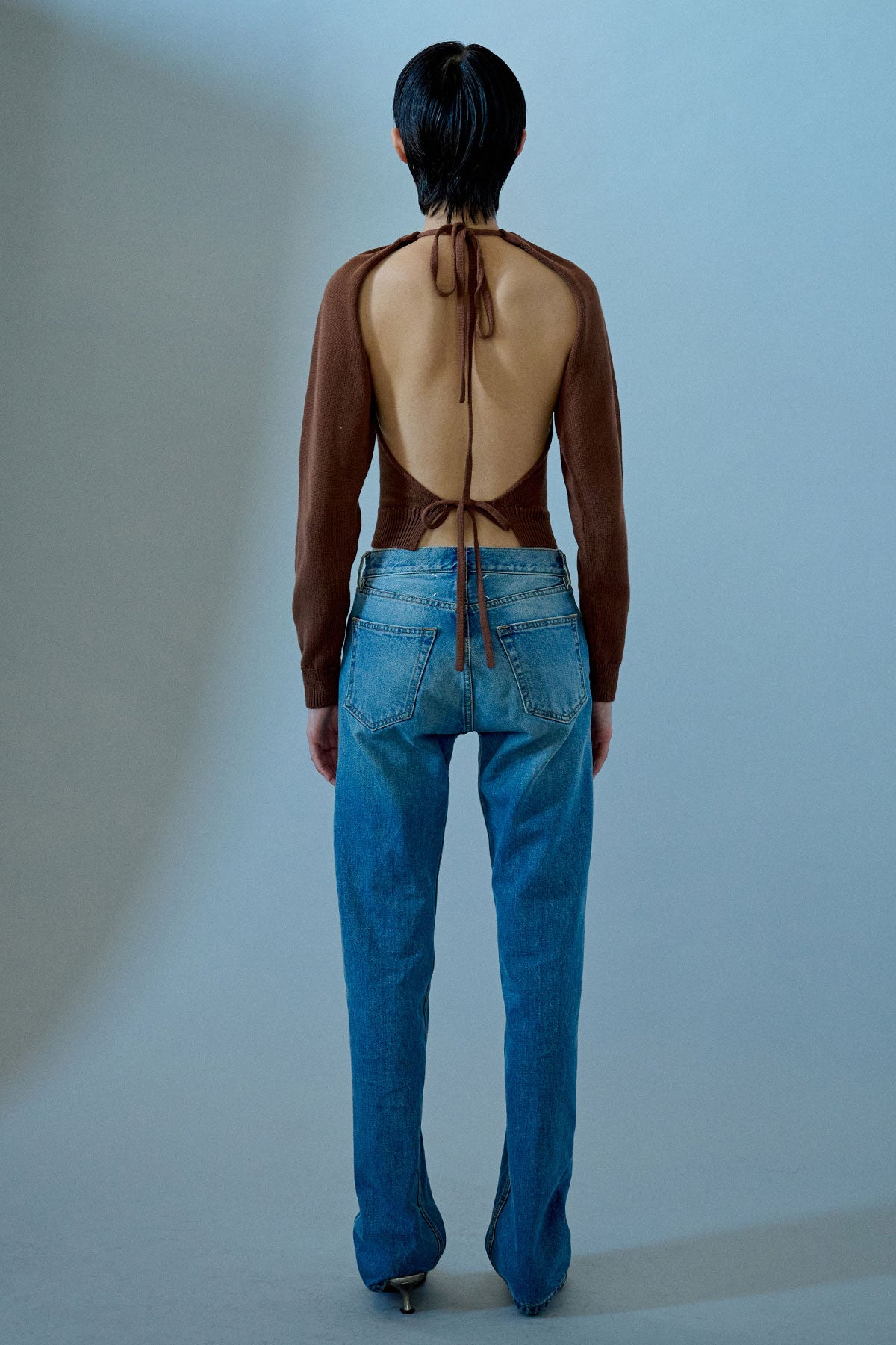 I CONTAIN M U L T I TUDES HALTER SWEATER