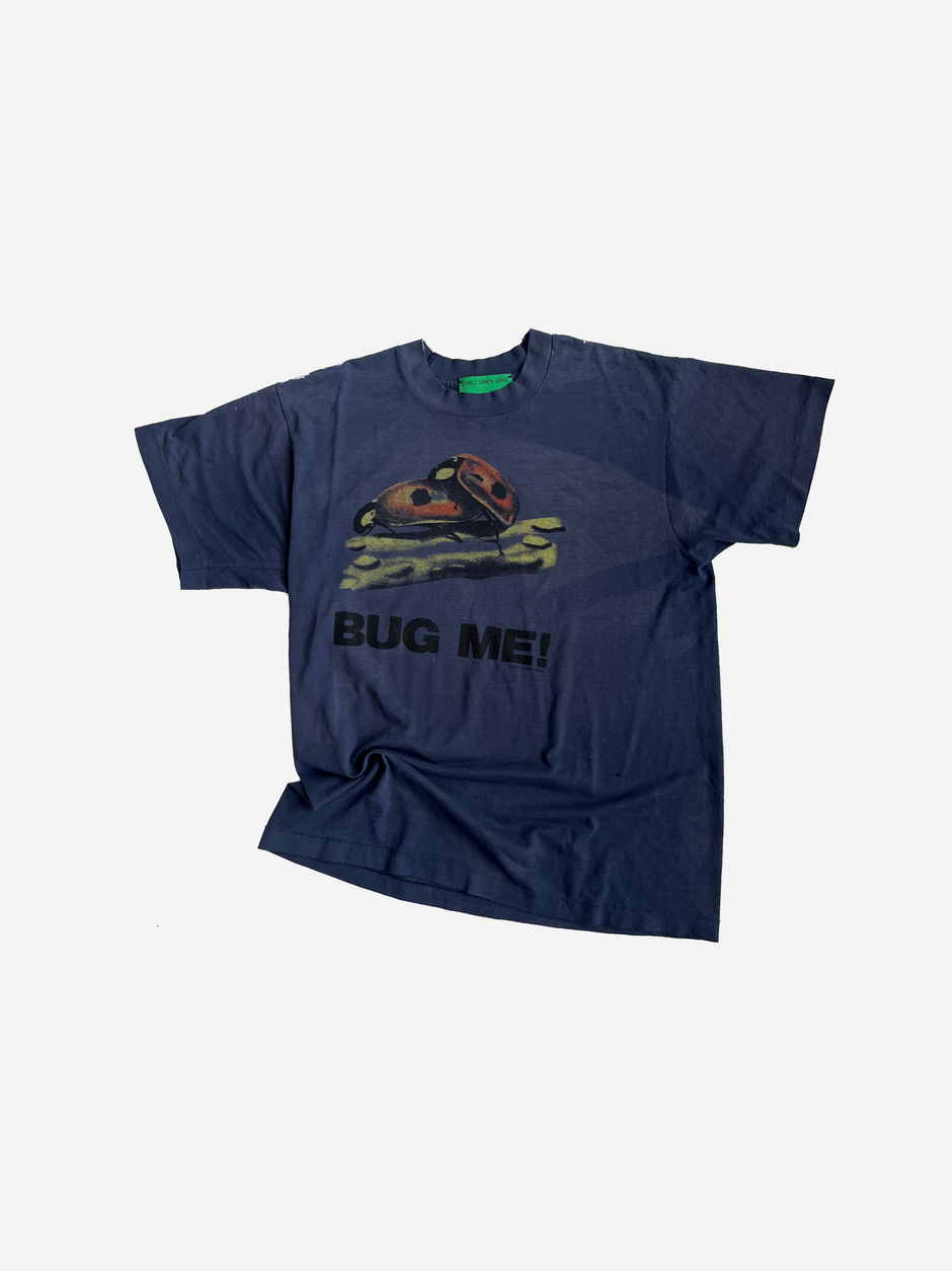 BUG ME - Vintage Tee Faded Dark Blue_M
