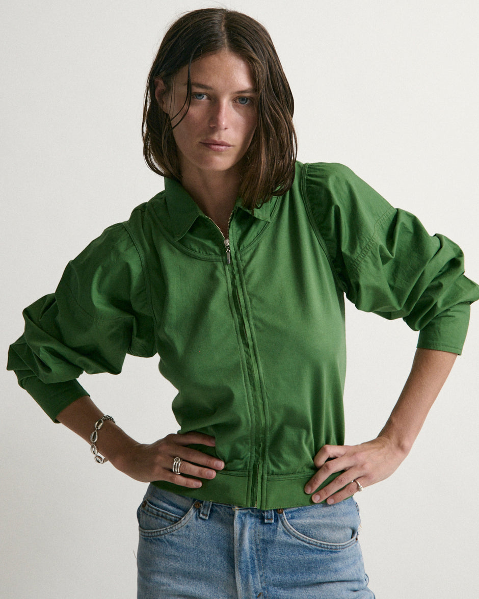 Canopy ZipUp - EDL Green