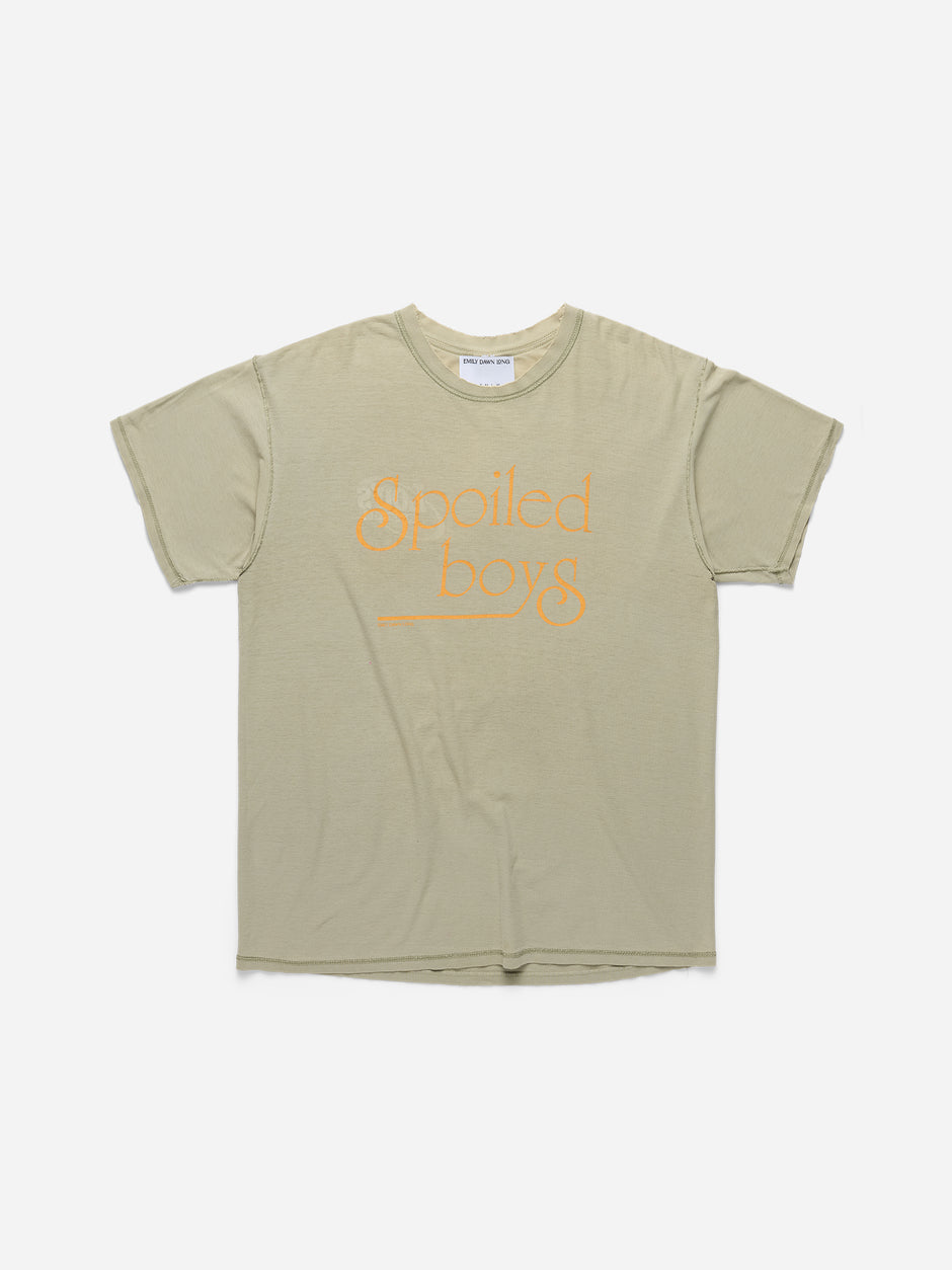 SPOILED BOYS - Beige Tee_L (I2)