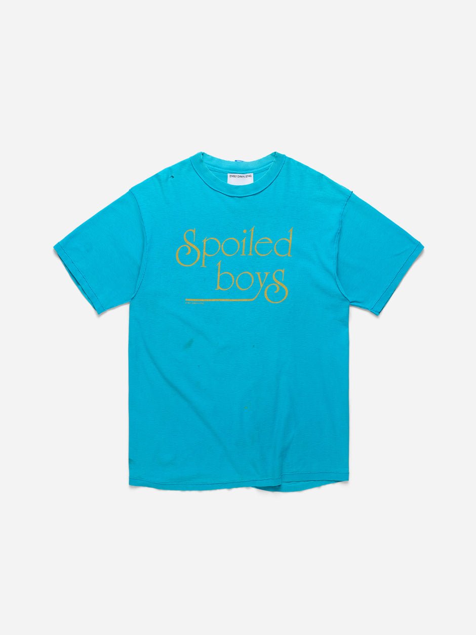 SPOILED BOYS - Teal Tee_L (H2)