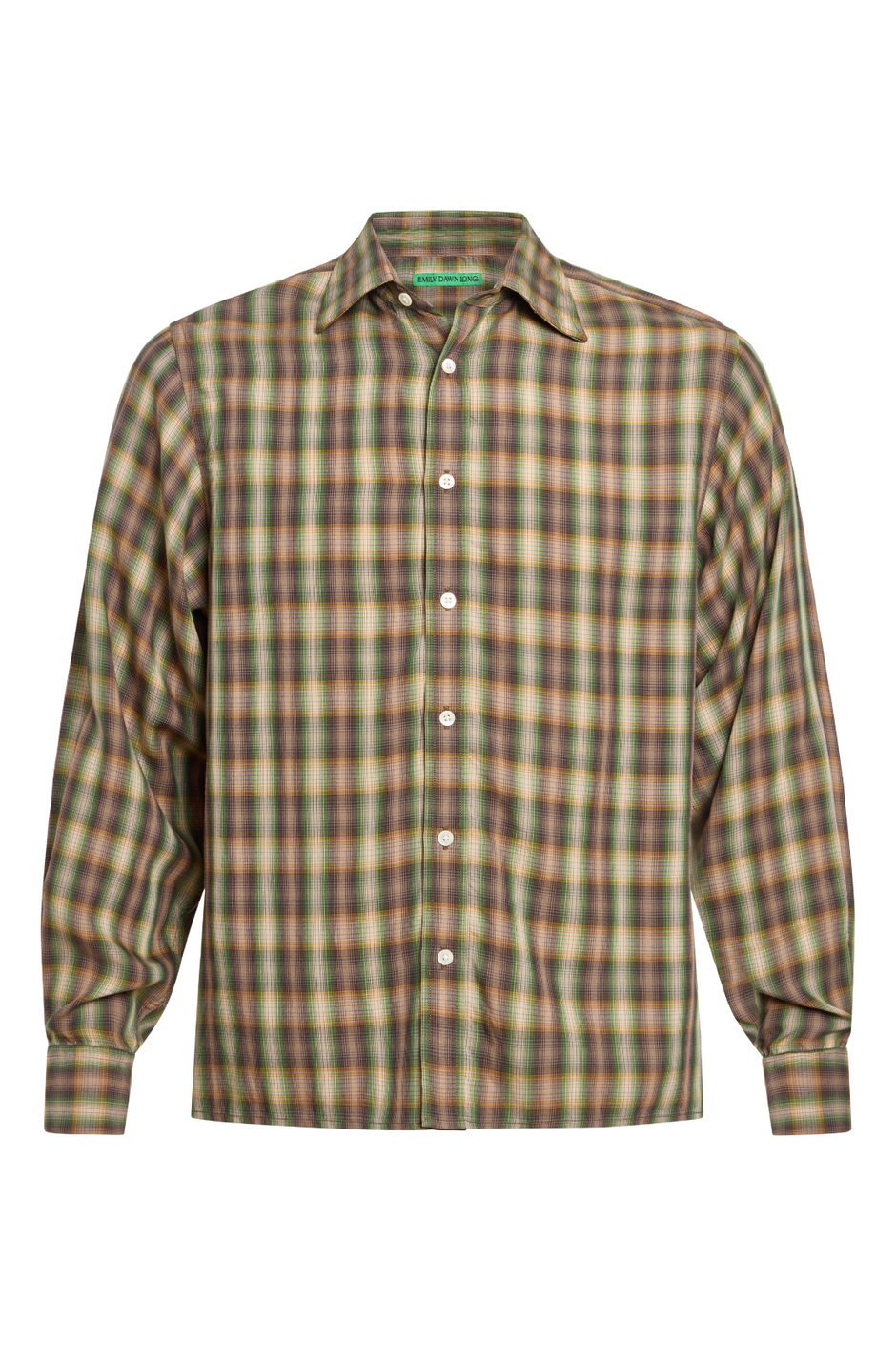 Jeff's Shirt - 005 Green Plaid