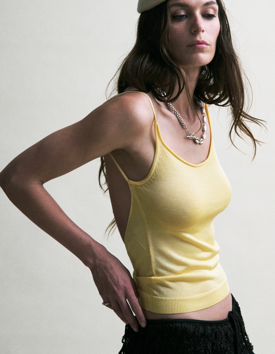 Kipling Backless Tank - Butter